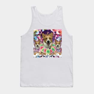 SPACE CORGI Tank Top